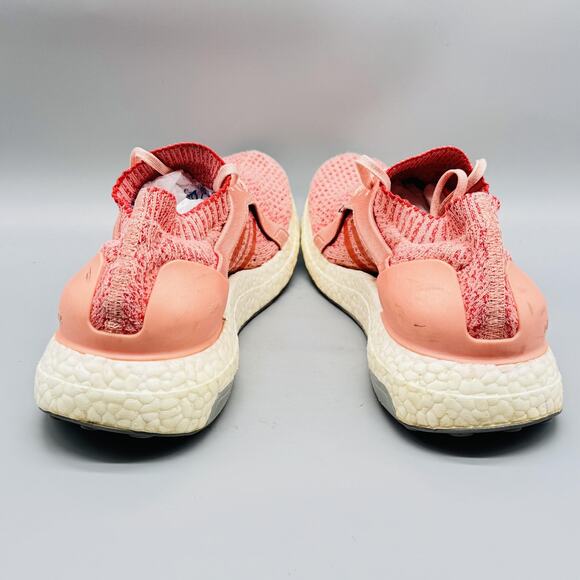 Adidas Shoes Womens 10 Pink Ultra Boost X Primeknit Running Athletic Sneakers - Picture 8 of 12